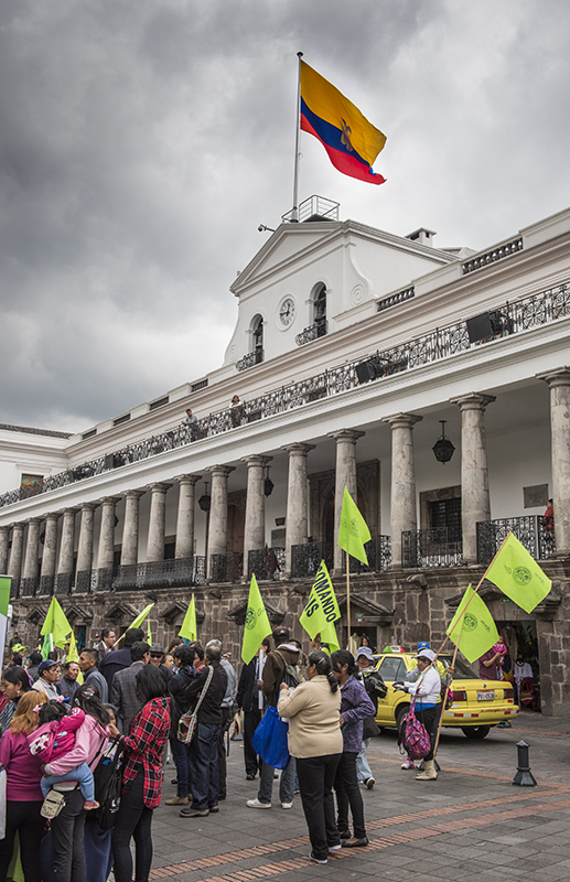 Ecuador 15 Political Rally